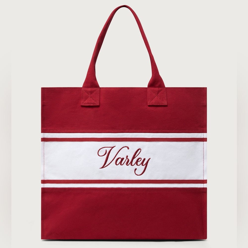 Varley Foeburn Market Tote Bag Red 16”